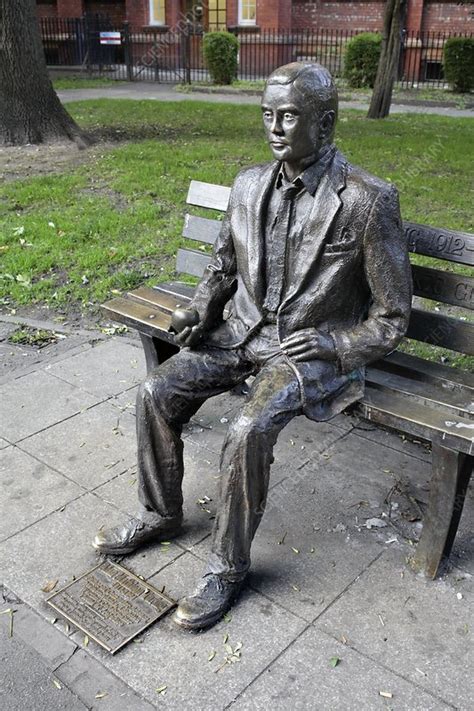 Statue of Alan Turing - Stock Image - C021/4155 - Science Photo Library