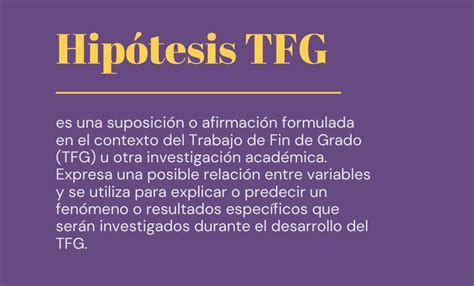 Cómo hacer las hipótesis TFG con ejemplos 🖊️ | Experto Universitario