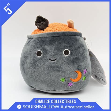 Squishmallow Kellytoy Plush Halloween 2023 Morrison the Cauldron 5 ...