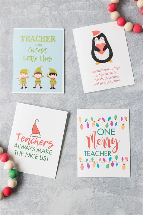 Printable Christmas Thank You Cards For Teachers | Hot Sex Picture