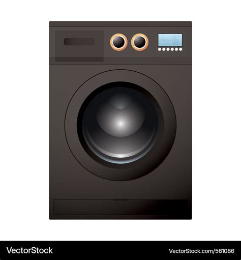 Washing machine Royalty Free Vector Image - VectorStock