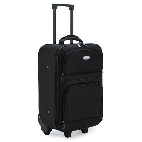 Elite Luggage - Elite Luggage Meander 19.5" Carry-On Rolling Suitcase ...