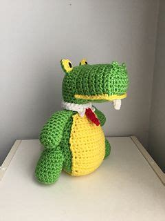Rubbadubbers Crocodile Plush pattern by Jenn Mulherin | Plush pattern, Crochet amigurumi, Pattern