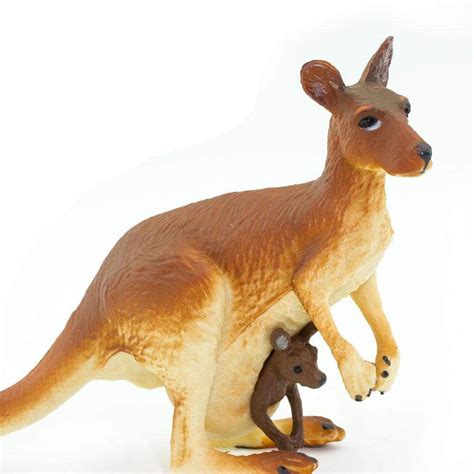 Kangaroo with Baby Toy | Wildlife Animal Toys | Safari Ltd®