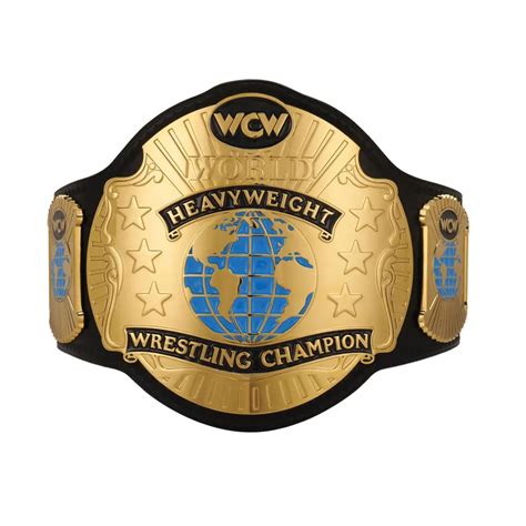 WCW World Heavyweight Championship Replica Title Belt