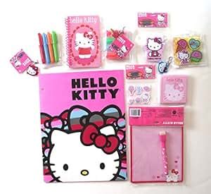 Amazon.com : Hello Kitty School Supplies Value Bundle : Office Products