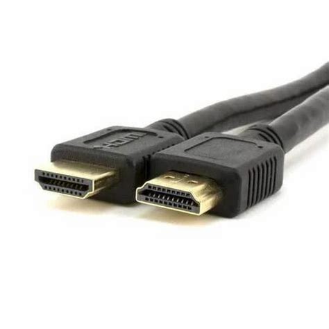 Black Sat Cable HDMI Cable at Rs 55/piece in Faridabad | ID: 15982906491