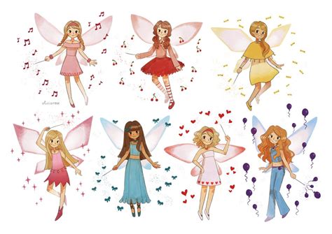 Alicia's art | Rainbow magic fairies, Rainbow fairy books, Cute art styles