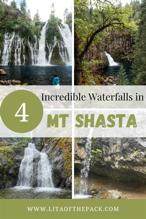 4 Incredible Mount Shasta Waterfalls - Lita of the Pack