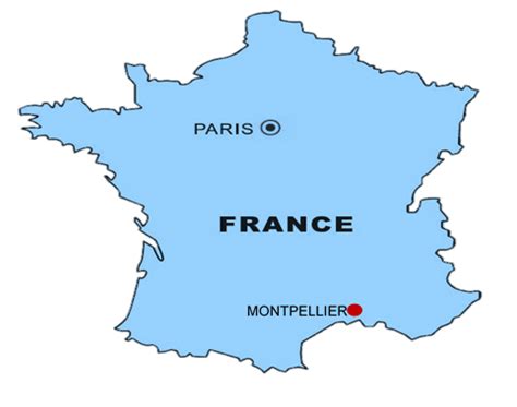 Montpellier Mapa | Mapa