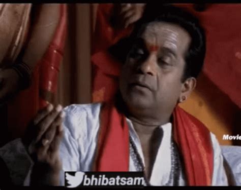 Bhibatsam Brahmanandam GIF - Bhibatsam Brahmanandam Telugu Comedy ...