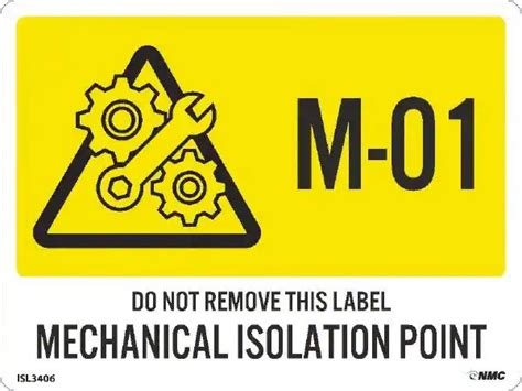 MECHANICAL ISOLATION PHILOSOPHY