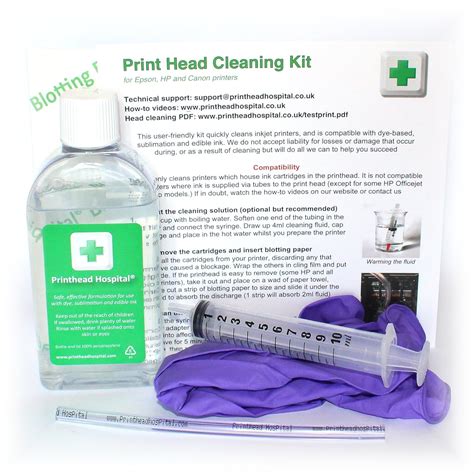 Print Head Cleaning Kit for Epson Printers- 150ml: Amazon.co.uk: Office Products