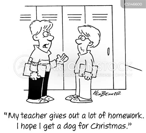 Homework Excuses Cartoons and Comics - funny pictures from CartoonStock