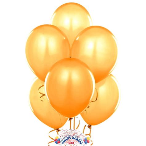 Gold Metallic Balloons | KidsDimension