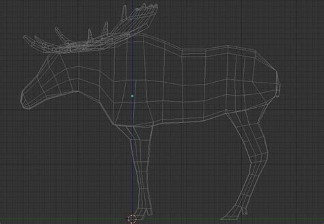 Low Poly Moose 3D model | CGTrader