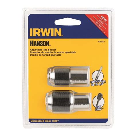 IRWIN HANSON 2-Piece Tap and Die Set in the Tap & Die Sets department at Lowes.com