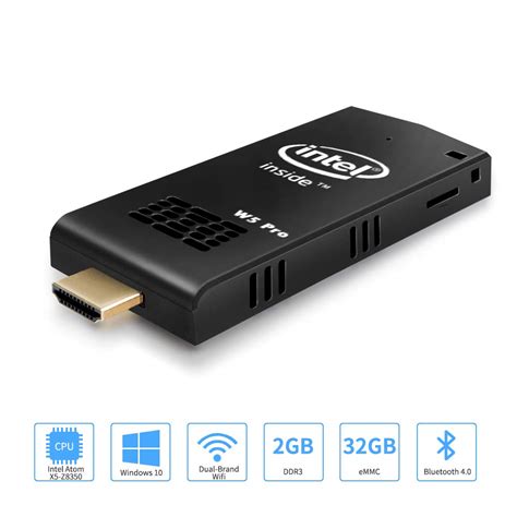 Mini PC Computer Stick Windows 10 Professional (64-bit) Quad Core Inte – Mini Computers