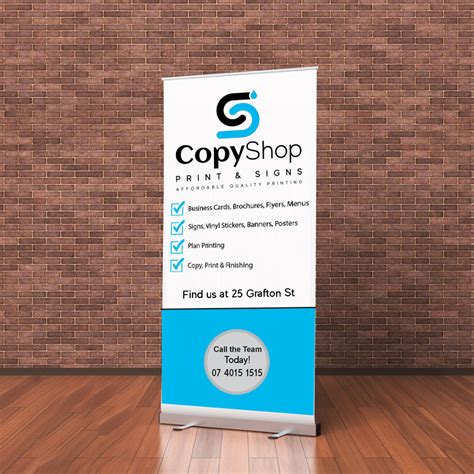 Pull Up Banners - Standard - Copy Shop Print & Signs