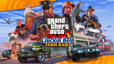 New GTA Online Heist announced by Rockstar Games titled The Cluckin’ Bell Farm Raid - RockstarINTEL