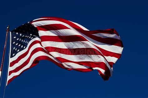 Windy us flag stock photo. Image of american, stripes - 36187622