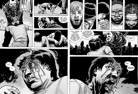 Negan proceeds to beat the living hell out of Glenn. | Negan Killing ...