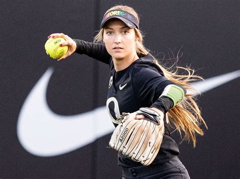The last dance for Haley Cruse: Oregon softball’s star leadoff hitter, social media influencer ...