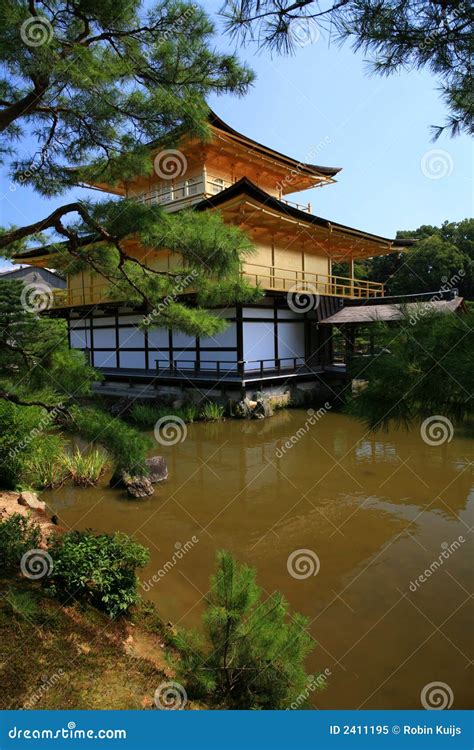 Golden temple stock image. Image of building, boudhism - 2411195