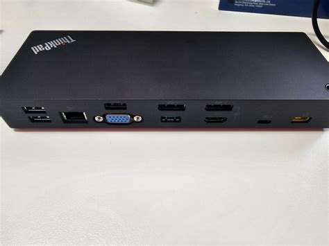 Lenovo ThinkPad Thunderbolt 3 Dock, Computers & Tech, Parts & Accessories, Chargers on Carousell