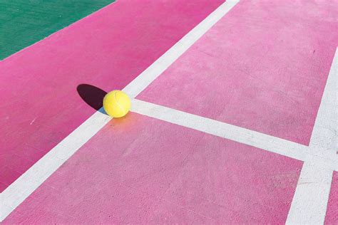 WALL ART Pink Tennis Court, Retro Poster, Wall Print, Digital Download ...