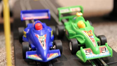 AWESOME RACE CAR TRACK Speed Way TOYS Crash RACING ACTION! - YouTube