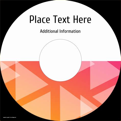 Avery 8931 Cd Dvd Label Templates - Free Word Template