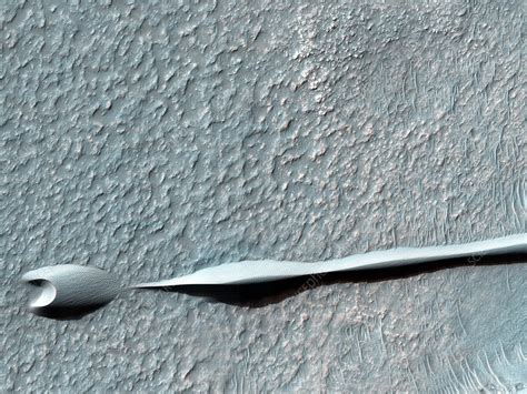 Sand dunes on Mars, MRO image - Stock Image - C023/1035 - Science Photo ...