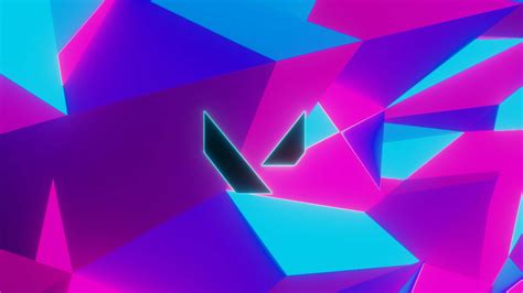 Download A Colorful Abstract Background With A Blue And Pink Triangle ...