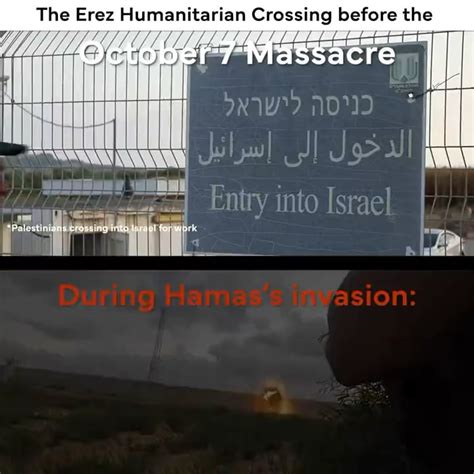 Erez crossing before and after : r/2ndYomKippurWar