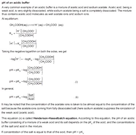 Give the relation between pH and pKa in a formula.