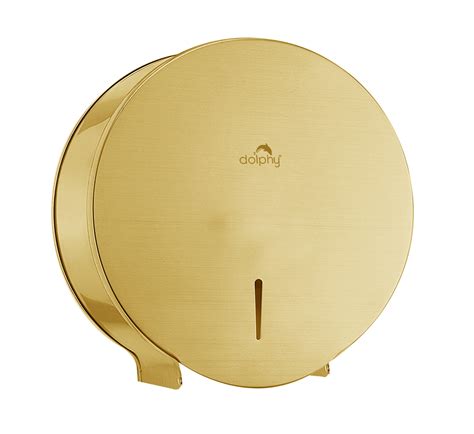 Gold Color Manual Jumbo Toilet Paper Dispenser