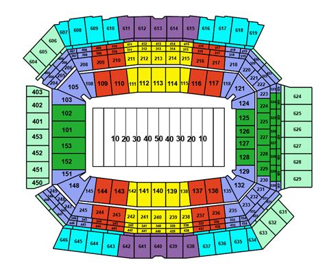 lucas oil stadium seating chart