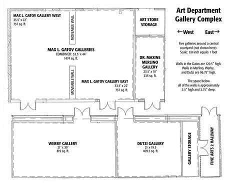 Students/gallery_guidelines/floorplans | Floor plans, Art gallery interior, How to plan