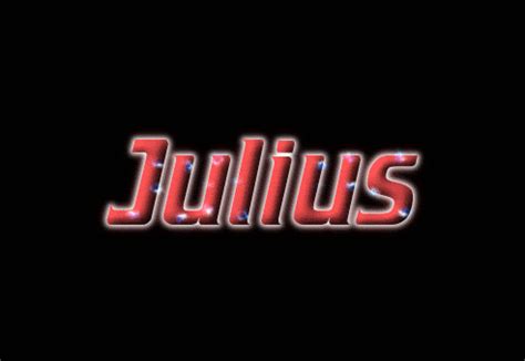 Julius Logo | Free Name Design Tool from Flaming Text