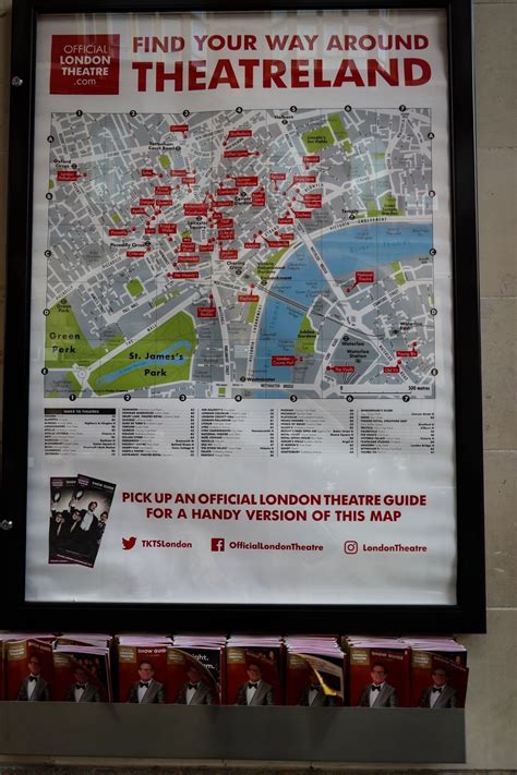 West End Theatre Map London - Red River Gorge Topo Map