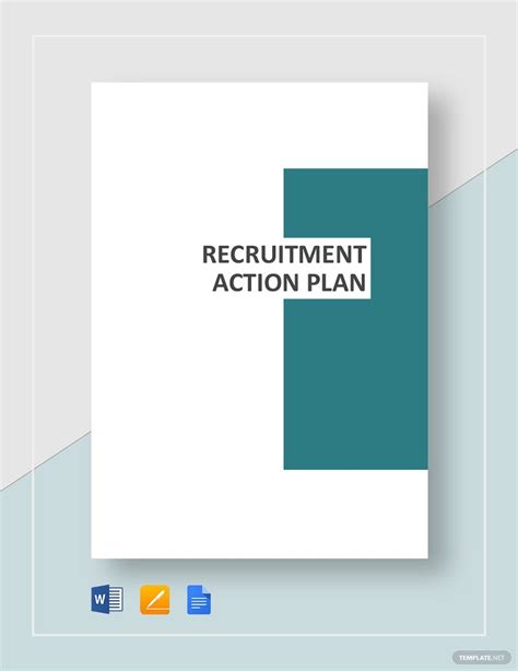 Recruitment Plan Template in Word, Pages, Google Docs - Download ...