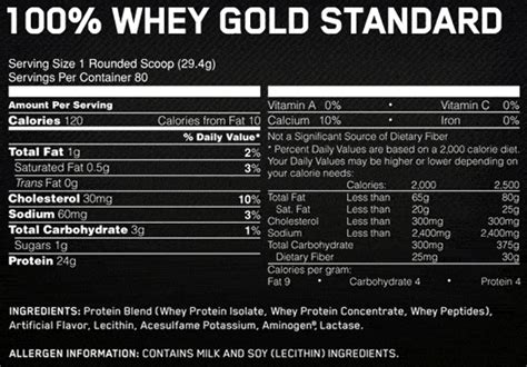 ON Whey Gold Standard |Among the Top Protein Powders