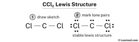 CCl2 Lewis structure - Learnool