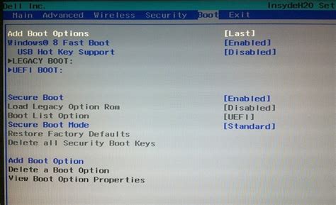 Images of Some UEFI Boot Menus