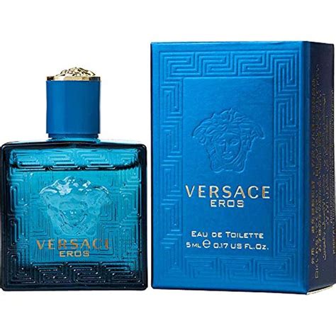 Versace Eros by Versace Mens Mini EDT .17 oz - 100 Authentic Tonka bean ...