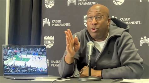 Kings Coach Mike Brown Slapped with $50,000 Fine for Laptop Critique of Referees Following ...