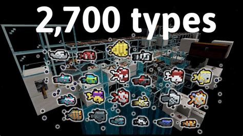 Collect All 2,700 Tropical Fish Types [automatic] | Minecraft ...