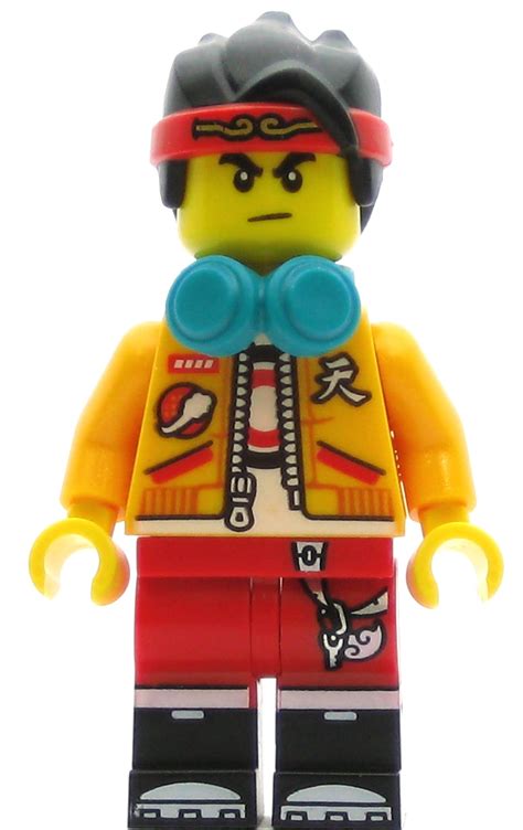 LEGO Monkie Kid Minifigure Monkie Kid Orange Jacket, Headphones