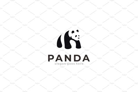 Panda Logo Design – MasterBundles